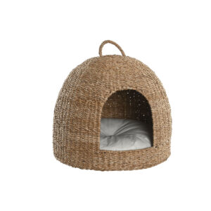 Cama para mascota Home ESPRIT Natural Fibra natural 49 x 49 x 48 cm S3061462_0